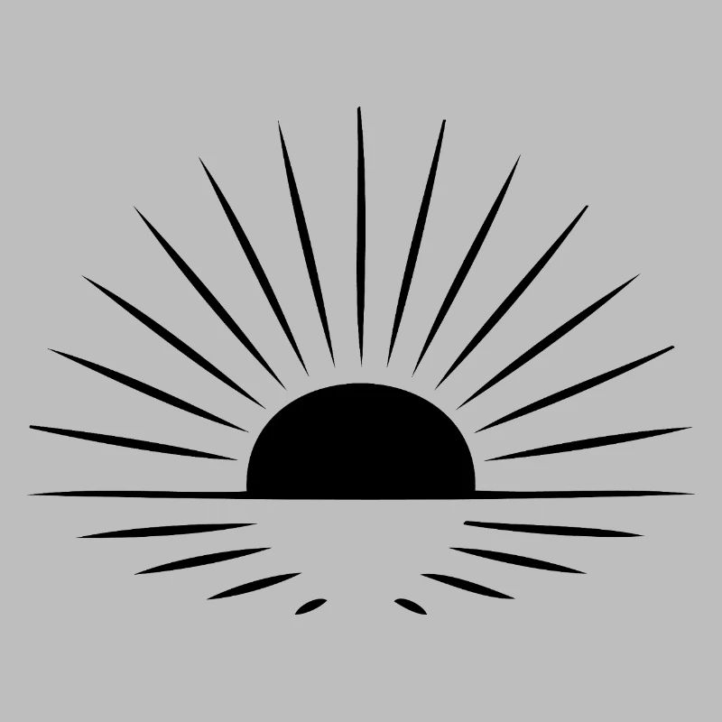 Sun-ray minimalist mindfulness
