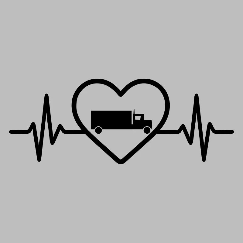 Chauffeur de camion Heart Transport