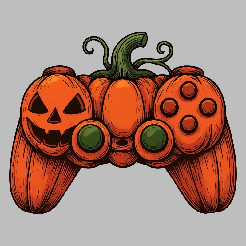 Halloween Controller Kürbis-Duo