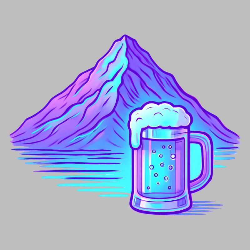 Bière Bergneon Gloss Blue