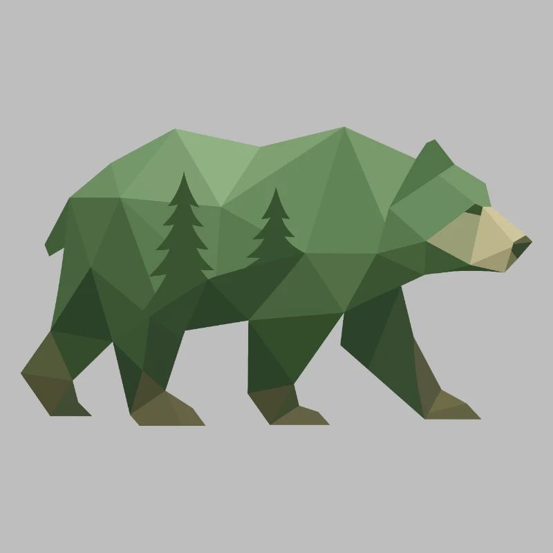 Geometrischer Bär