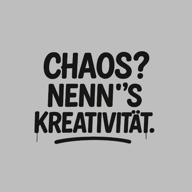 Chaos oder Kreativität