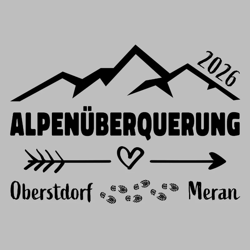 Alpenüberquerung E5 2026 Oberstdorf Meran