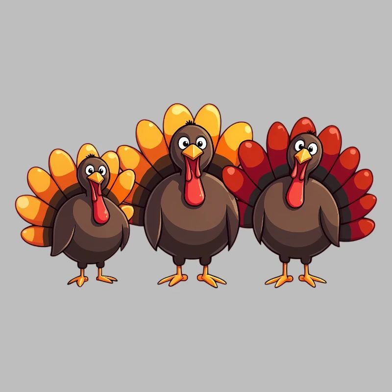 Bébé dinde de Thanksgiving
