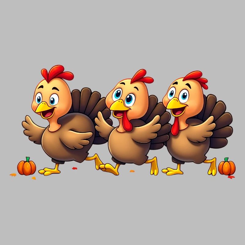 Bébé dinde de Thanksgiving