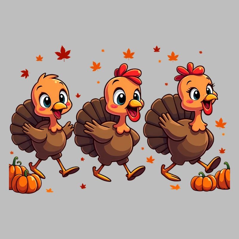 Bébé dinde de Thanksgiving