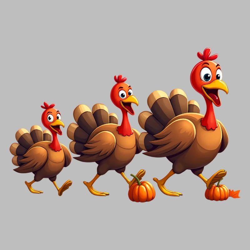 Bébé dinde de Thanksgiving