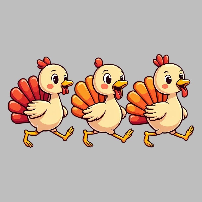 Bébé dinde de Thanksgiving