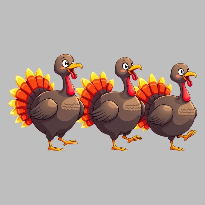 Bébé dinde de Thanksgiving