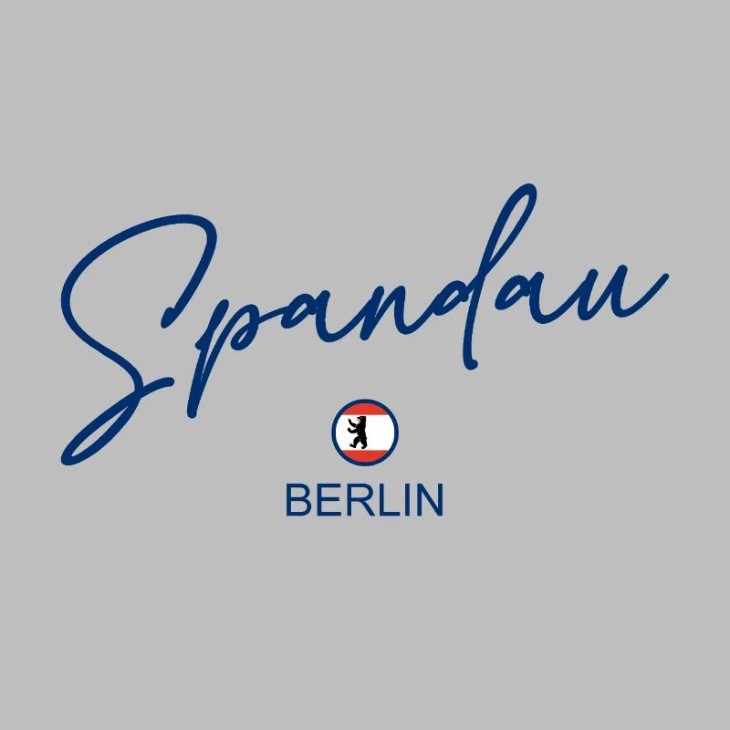 Spandau - Drapeau de Berlin - Berlin Bear Berlinerin