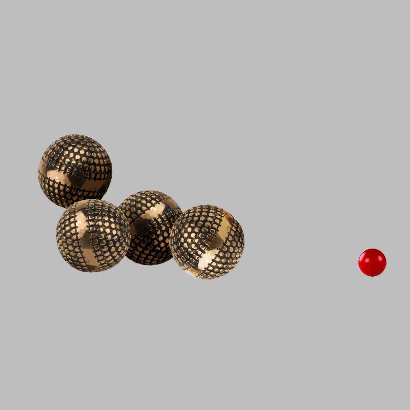 Jeu de boule de pétanque
