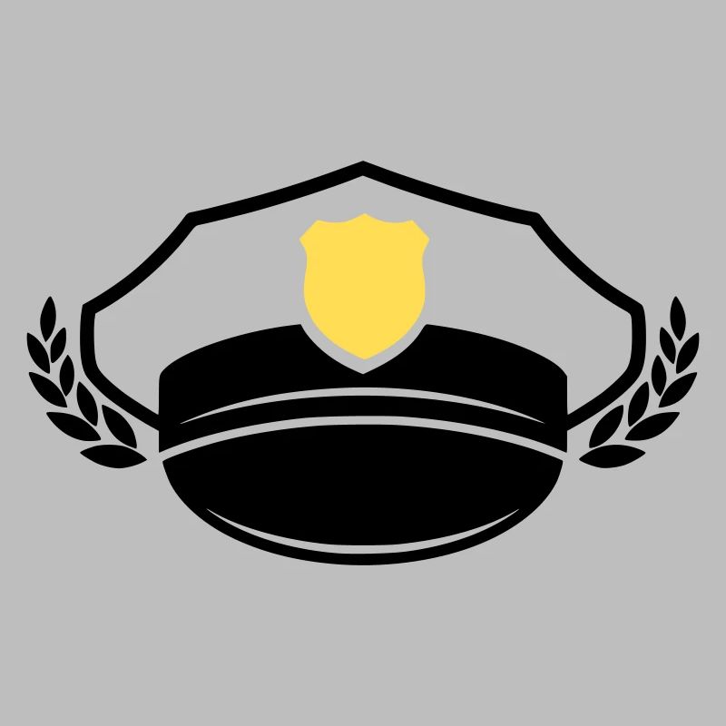 Police Cap & Badge | Honor & Respect