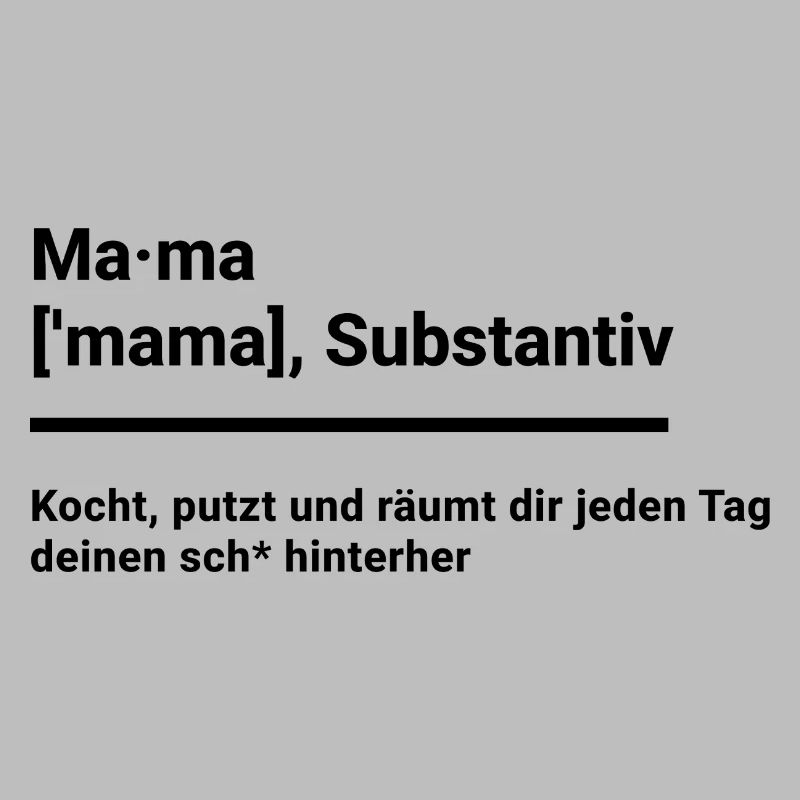 Geschenk Elternzeit Mutter Mütter Mama schlicht 