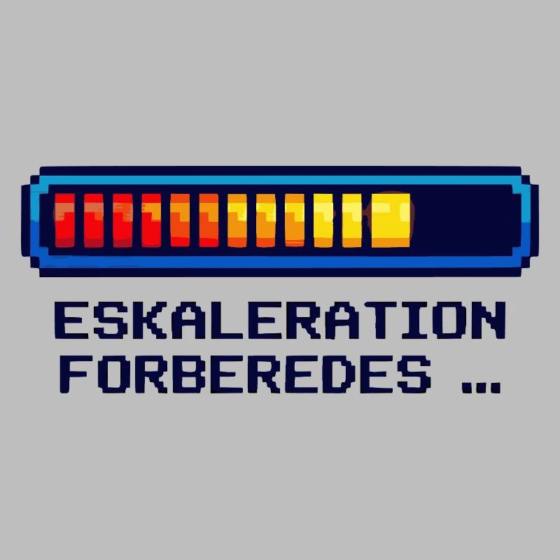 Escalation Shirt for Nerds & Geeks Danish