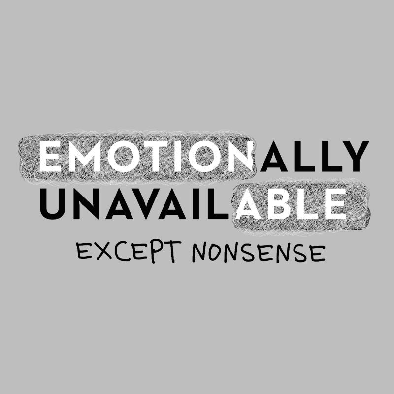 Émotionnellement indisponible – Faute de frappe dans une déclaration
