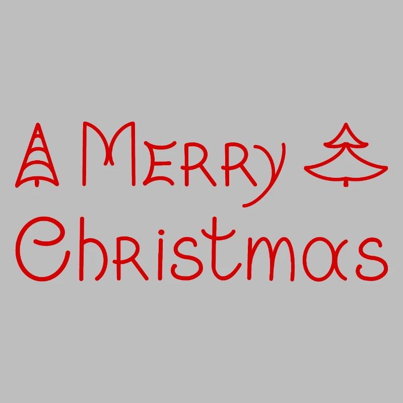 Joyeux Noël, phrase manuscrite.