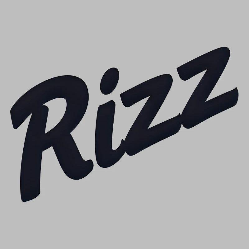 Rizz Neon Script