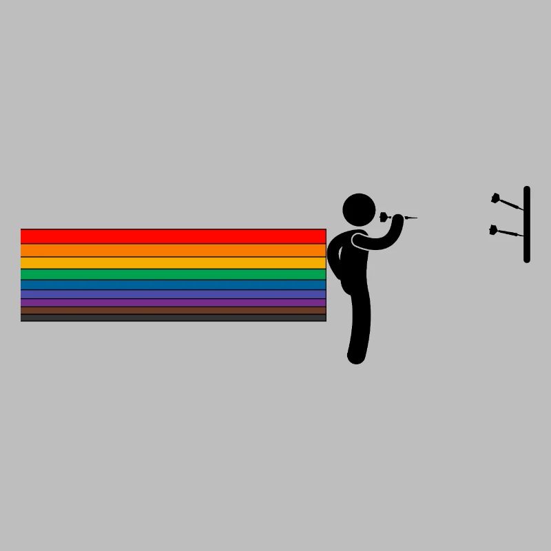 Rainbow Darter – Throw with Pride