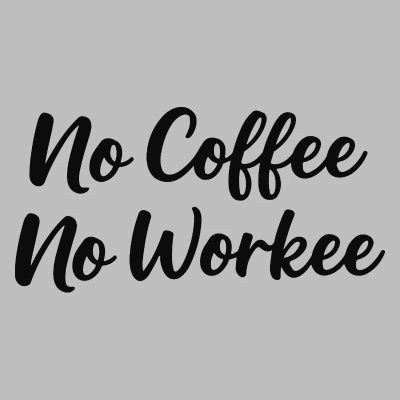 pas de café pas de workee