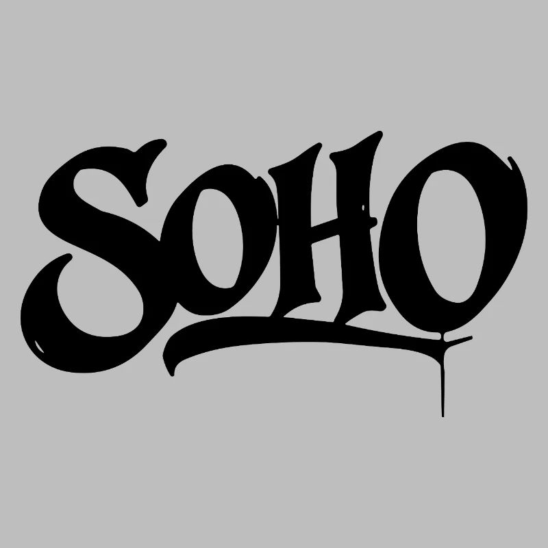 Conception de t-shirts graffiti Soho