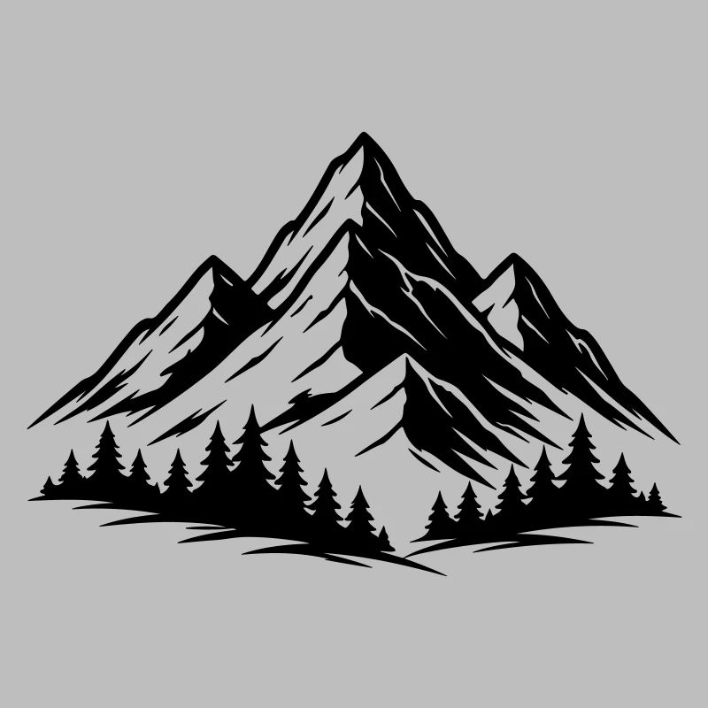 Berge Wald Landschaft