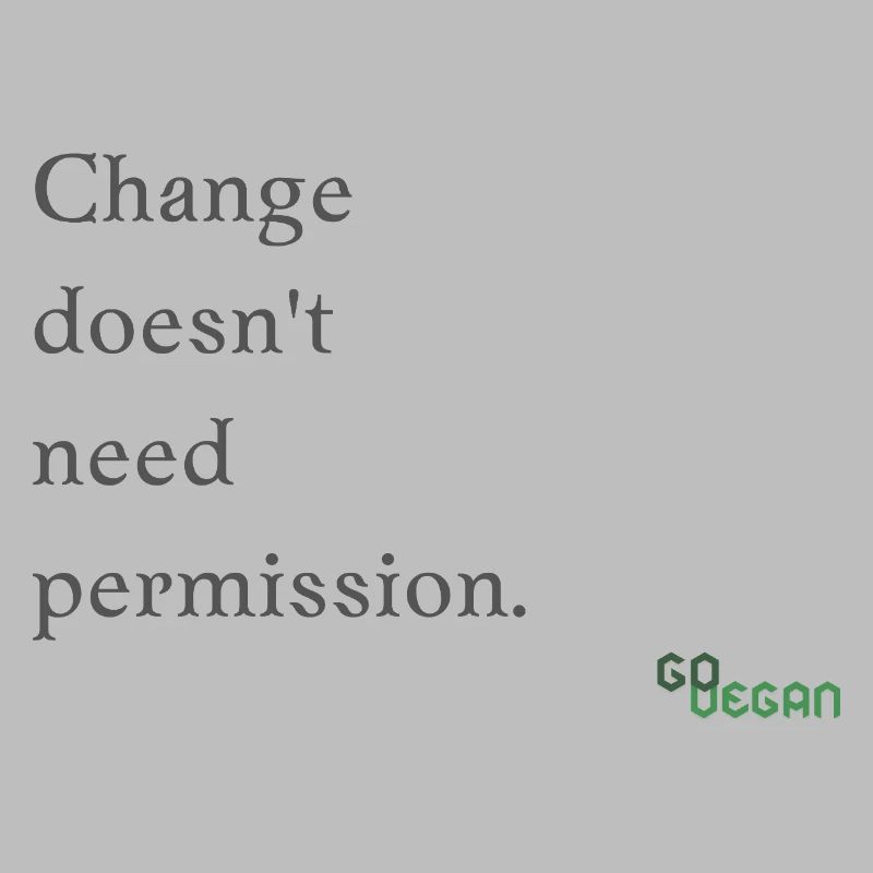 Change does not need permission