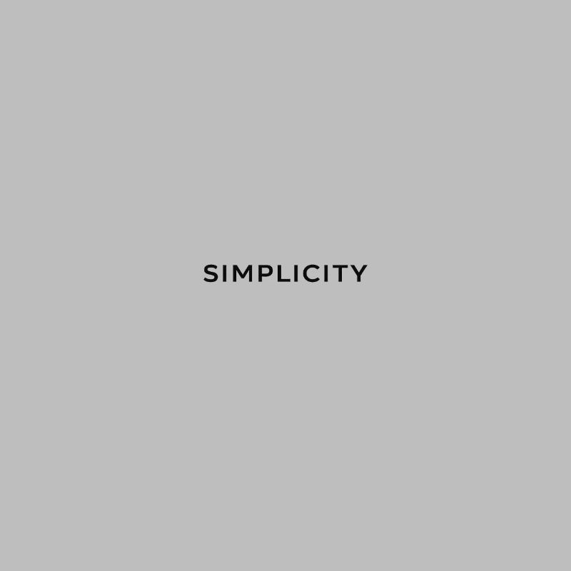 Minimal Simplicity Typeface