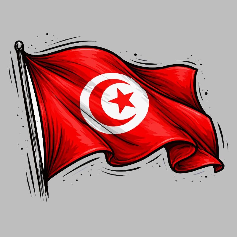 Drapeau tunisien