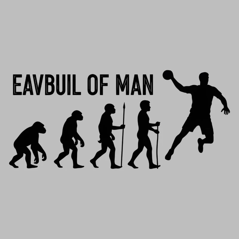 Evolution des Menschen Sprung