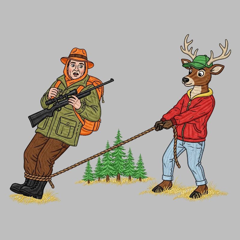 Waldschlepper-Duo: Jäger & Hirsch