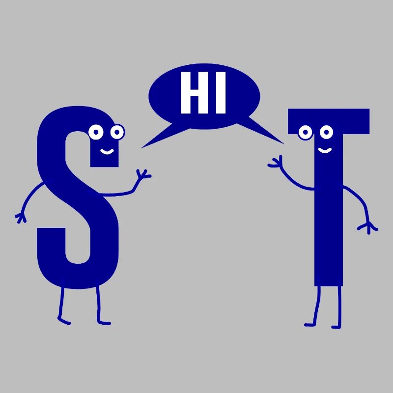 Shit shit sarcasm S and T pun