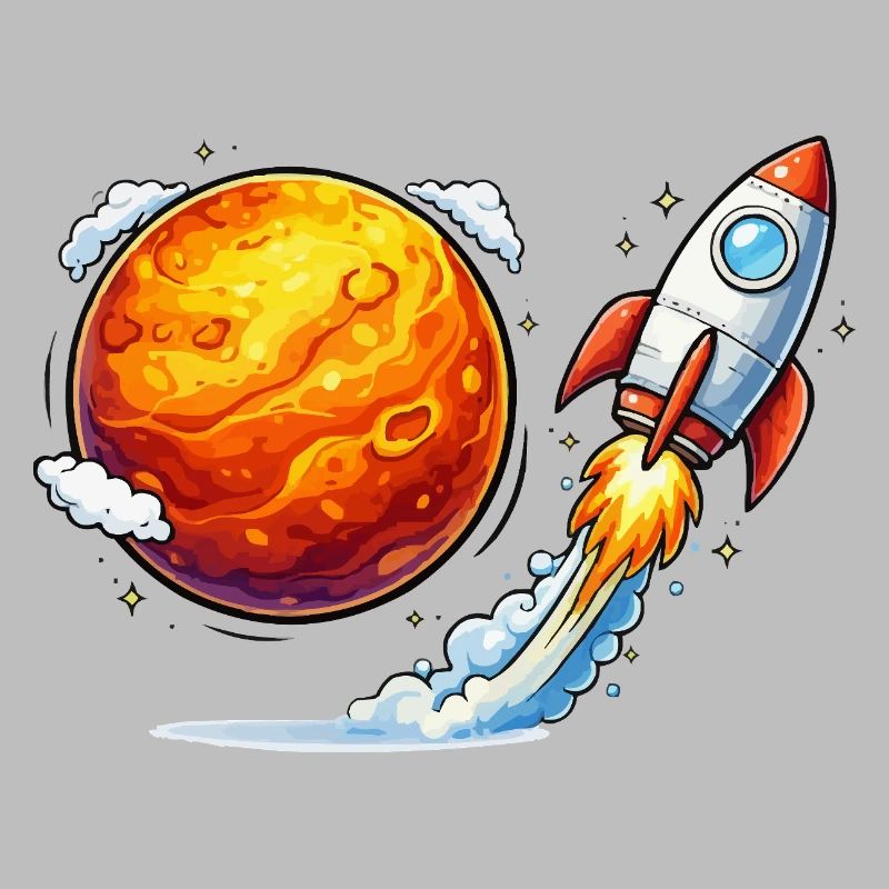 Rocket Planet Space Travel