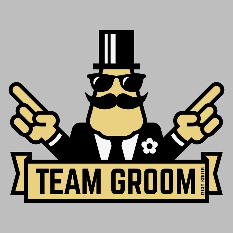 Team Groom (Pointing Stag Night Bachelor Party 3C)