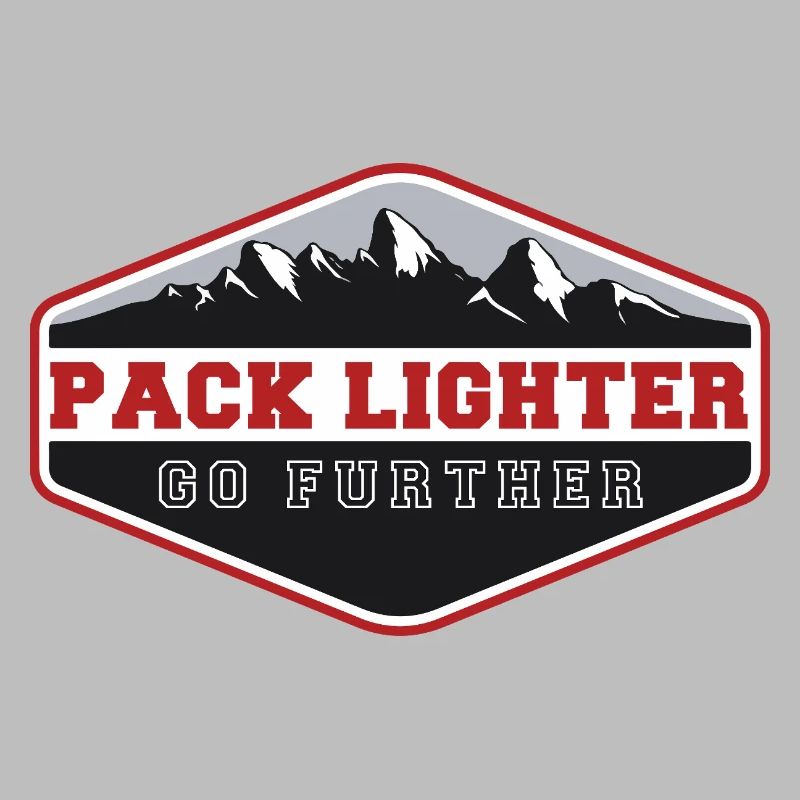 Pack leichter, geh weiter