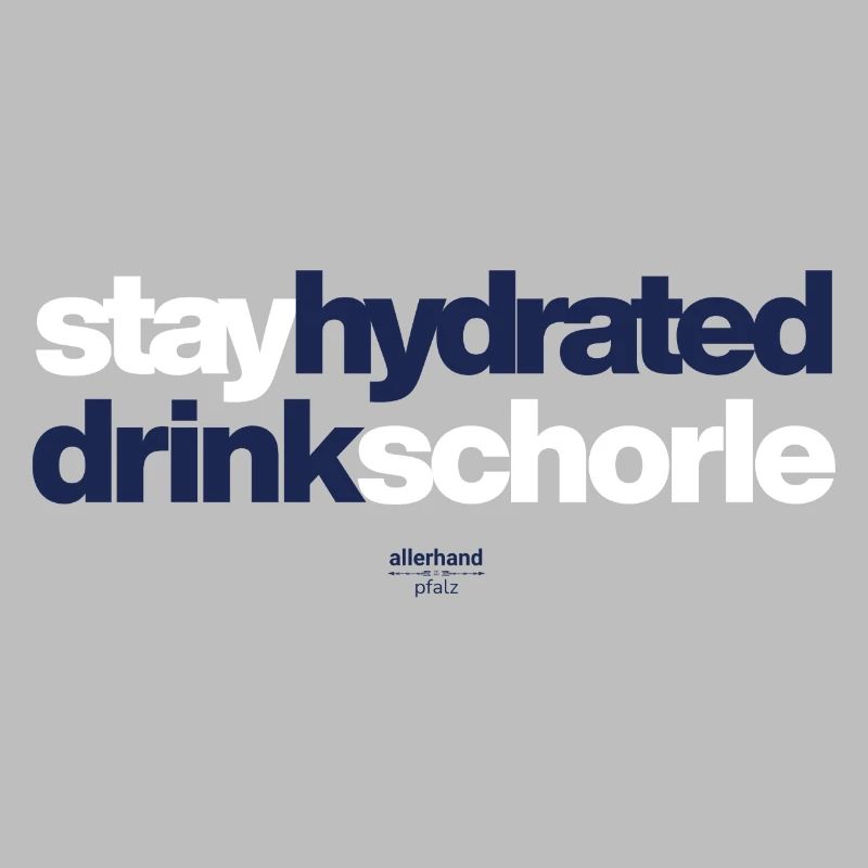 Restez hydraté, boissons spritzer