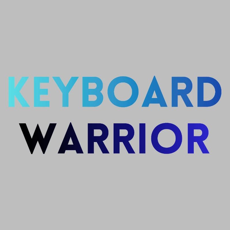 Gamer-/Programmierer-T-Shirt – Keyboard Warrior