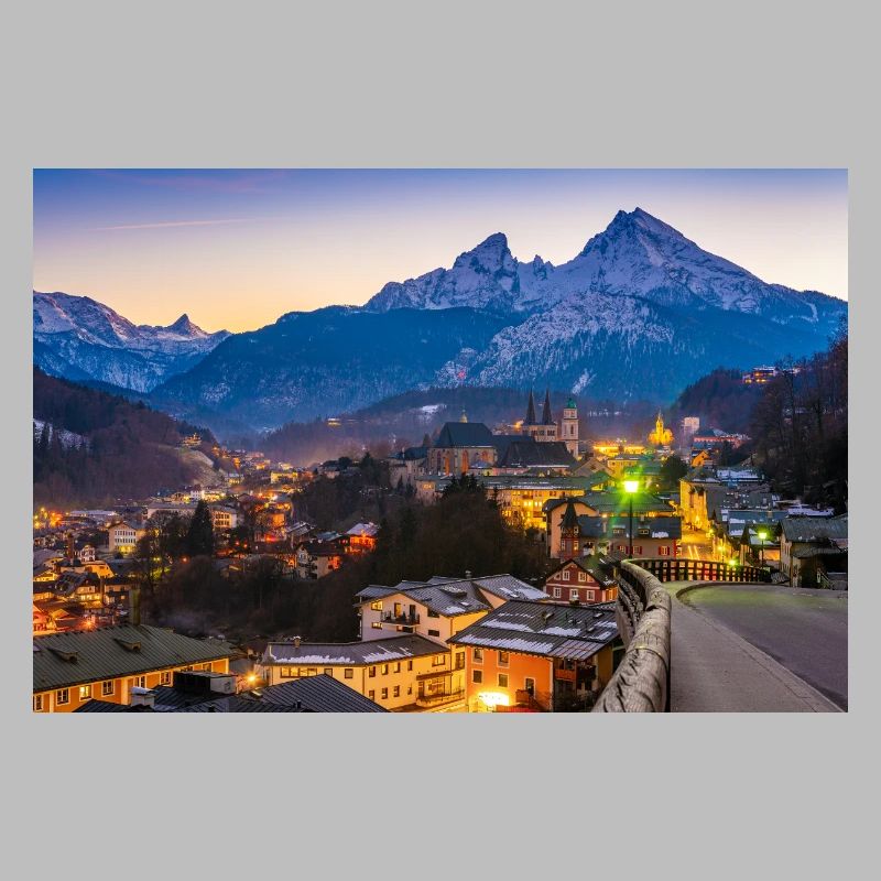 Berchtesgaden mit Watzmann
