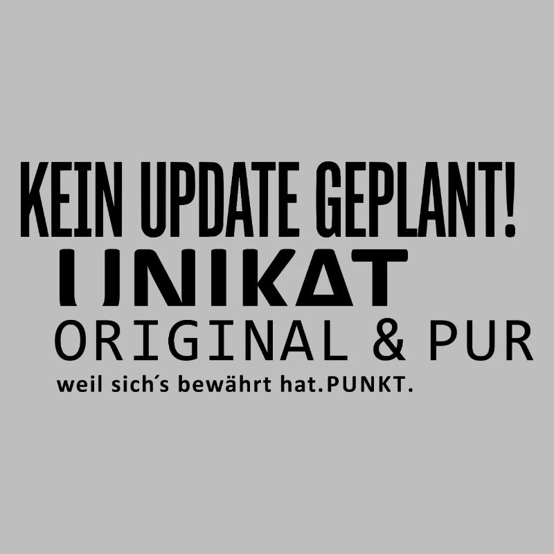 No update planned!