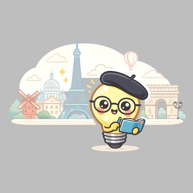 Parisian Lightbulb Scholar