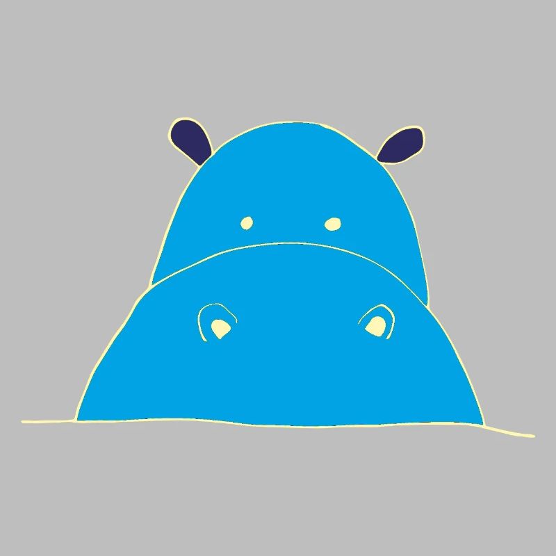 Blue hippo hippo hippo