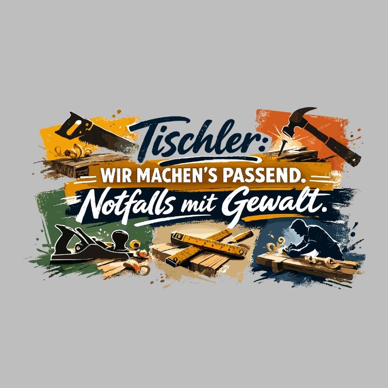 Tischler Spruch: Wir machen's passend