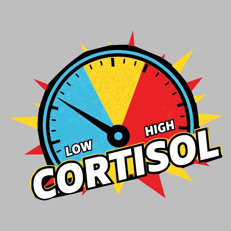 High Cortisol Level Stress
