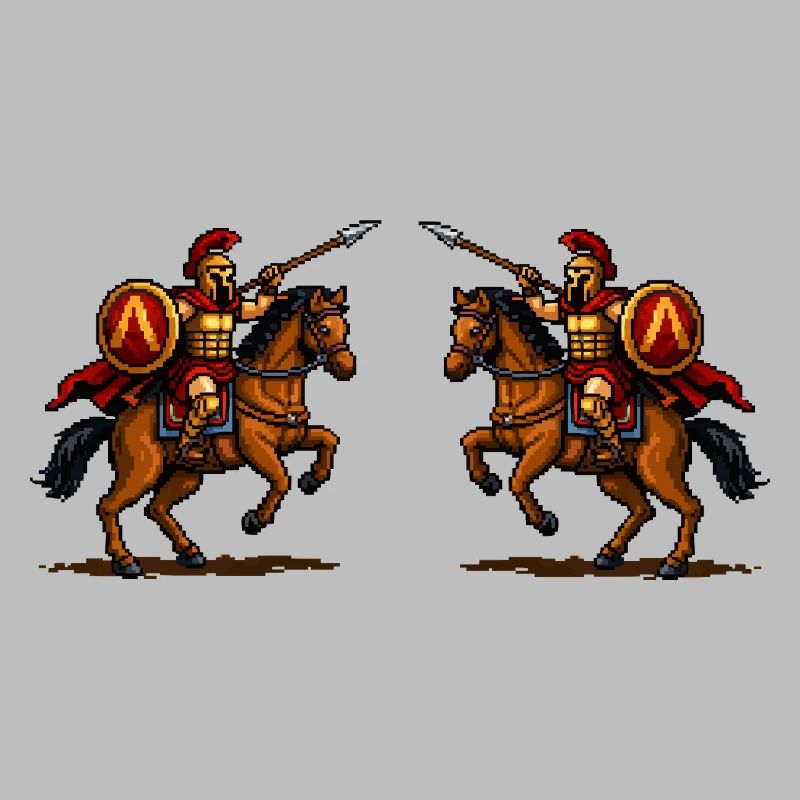 Spartan Equestrian Duel