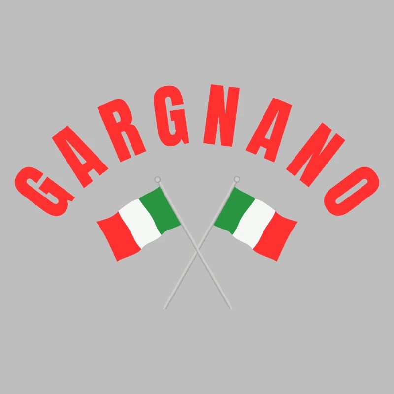Gargnano Italian Flags