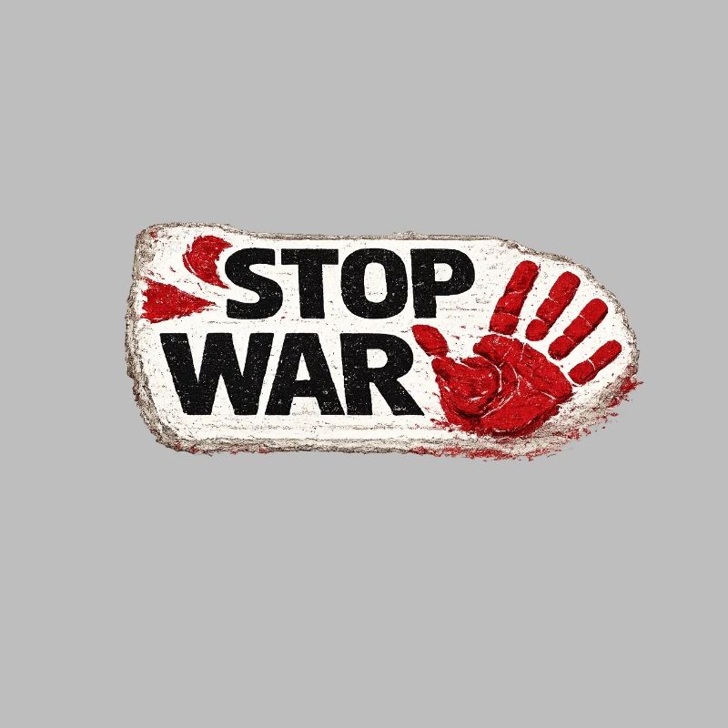 War No More – Sticker Peace & Humanity 