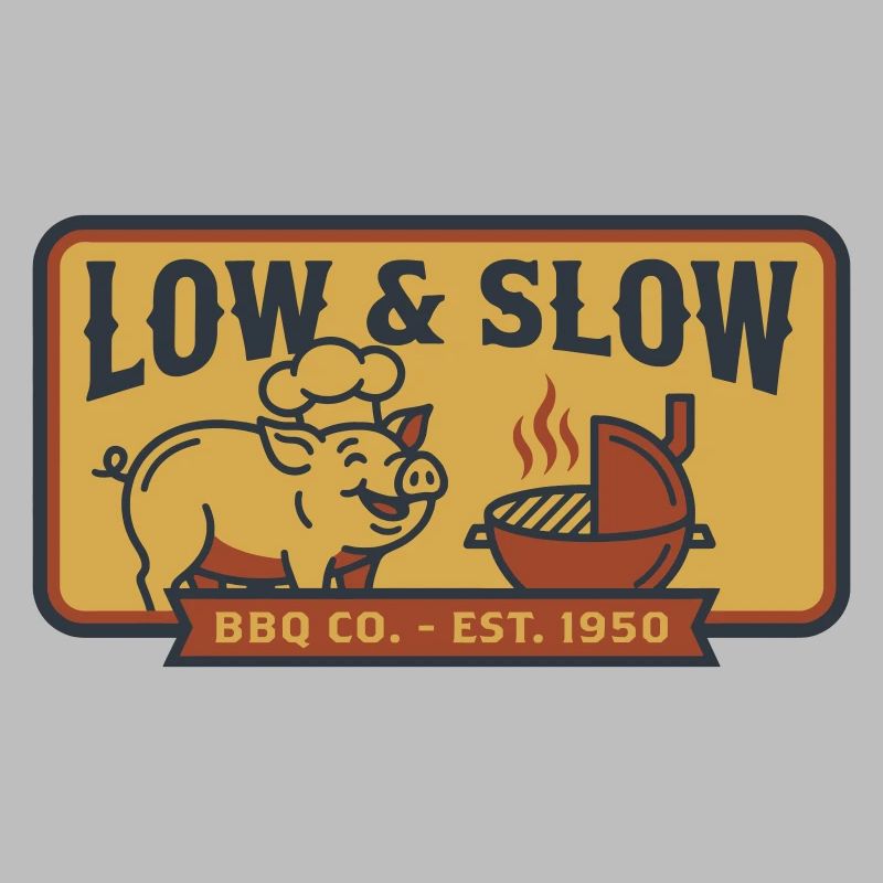 Cuisson Lente et Douce Cochon Pitmaster Barbecue