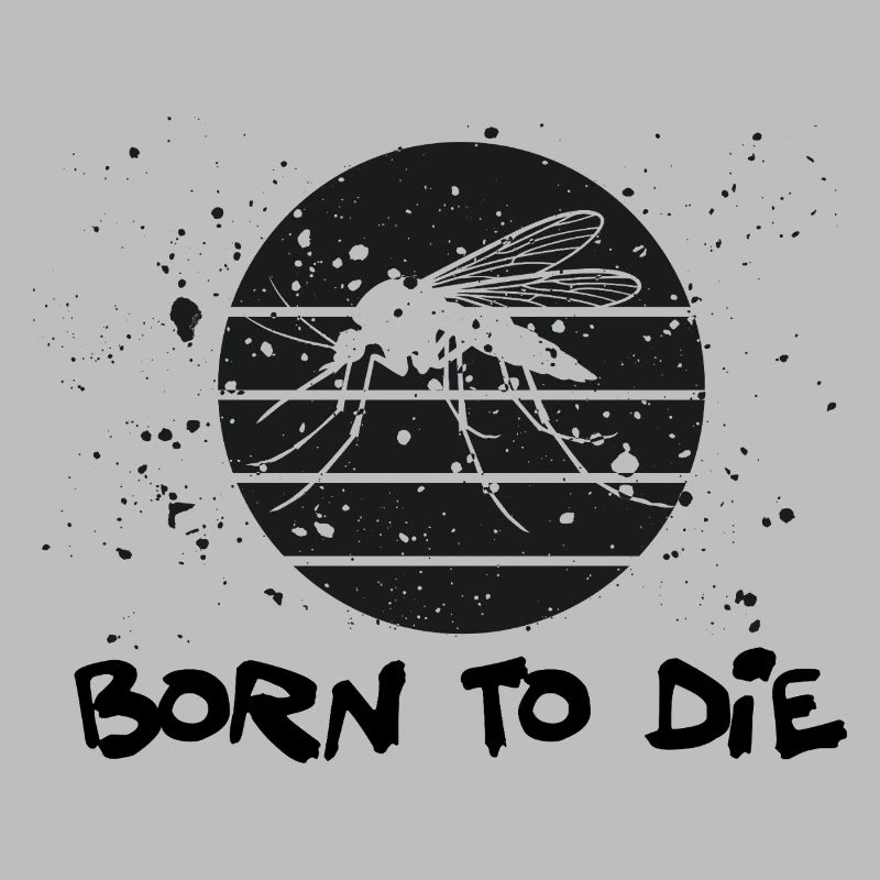 "Born to Die" – Retro sarcastic design