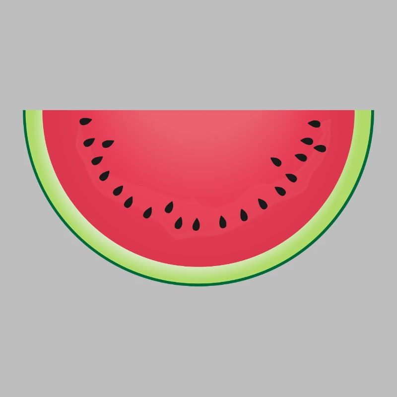 Tranche de pastèque juteuse