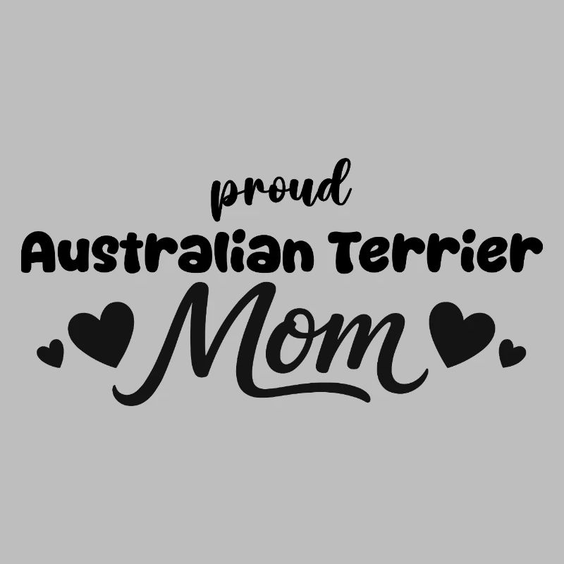  Stolze Aussie Terrier Mutter, Australischer