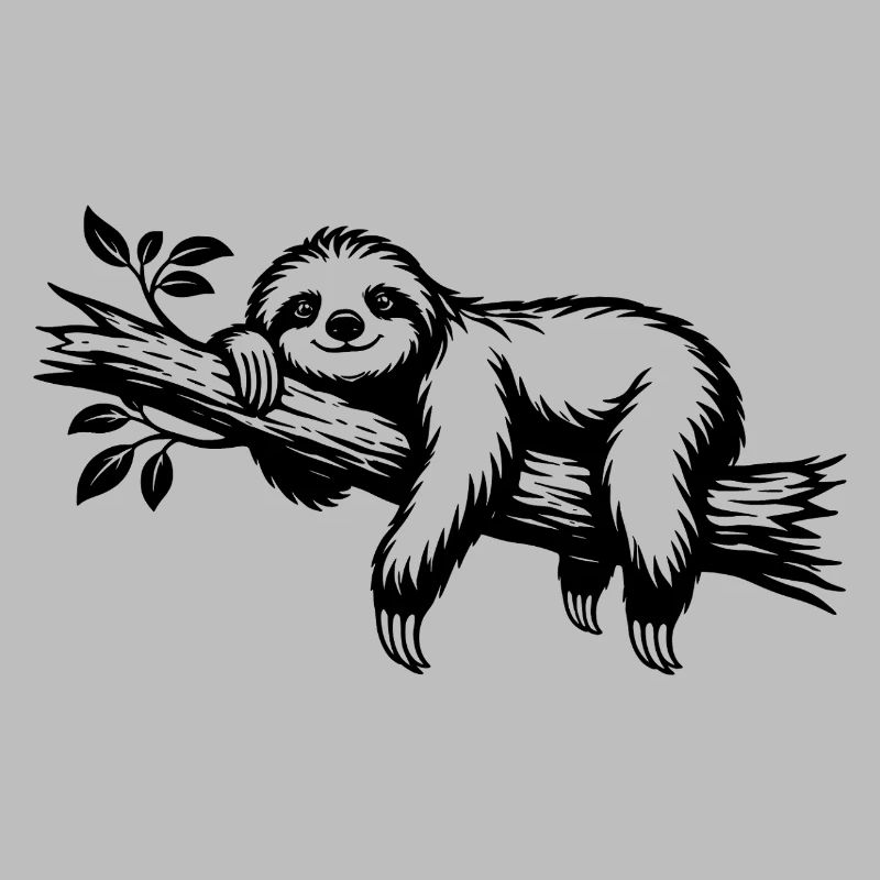 Sloth chilling